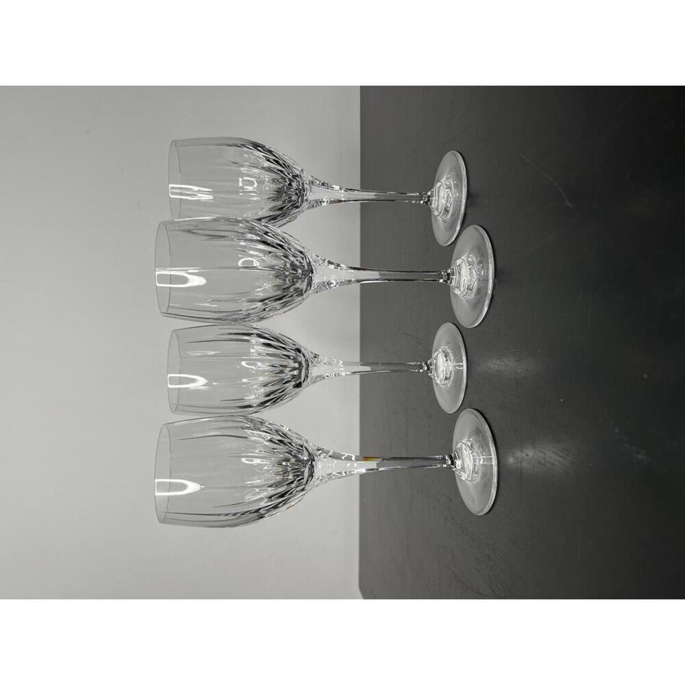 Cristal D'Arques Set of 4 Crystal Wine Glasses 9"